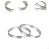 2 Pieces Aluminum Bubble Tea Machine Sealing Rings, Cup Sealer Rings,Replacement