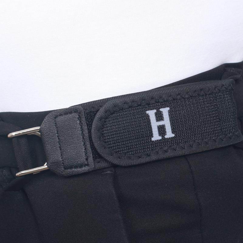 Buckleless Belt Hook Adjustable Metal Hook Elastic Belt Unisex Buckle-Free Invisible Waist Belt Closure For Outdoor Work