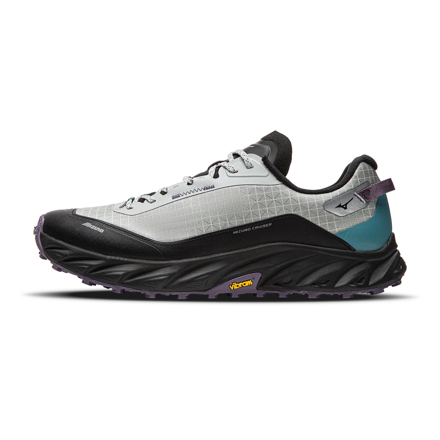 Mizuno CRUISER Унисекс Низкие Беговые Кроссовки Светло-Серые Тканевые D1GH251804 40.5