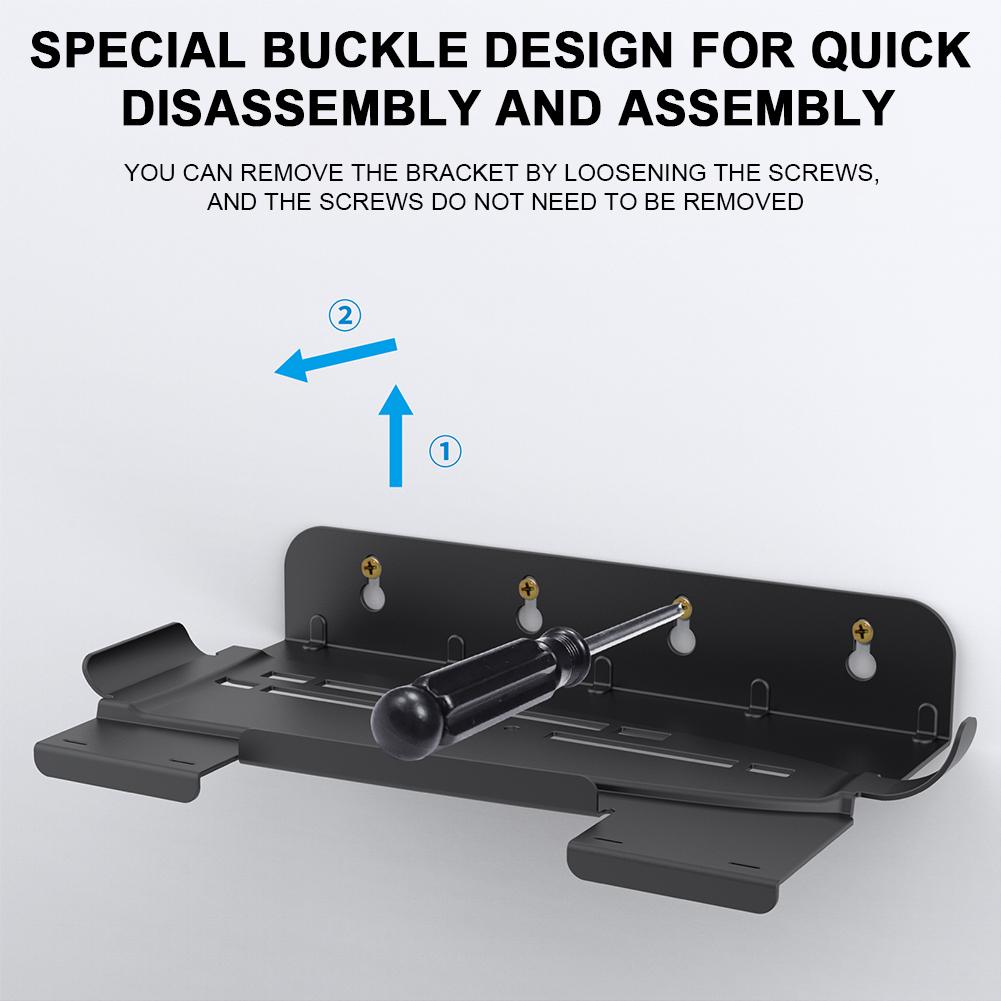 For PS5 Slim Holder Wall Mounted Console Stand with 2 Controller Mounts Vertical Stand Storage Bracket for PlayStation5 Slim