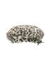 Poejidam [Life Portrait] Fringe Leopard Beret In Brown