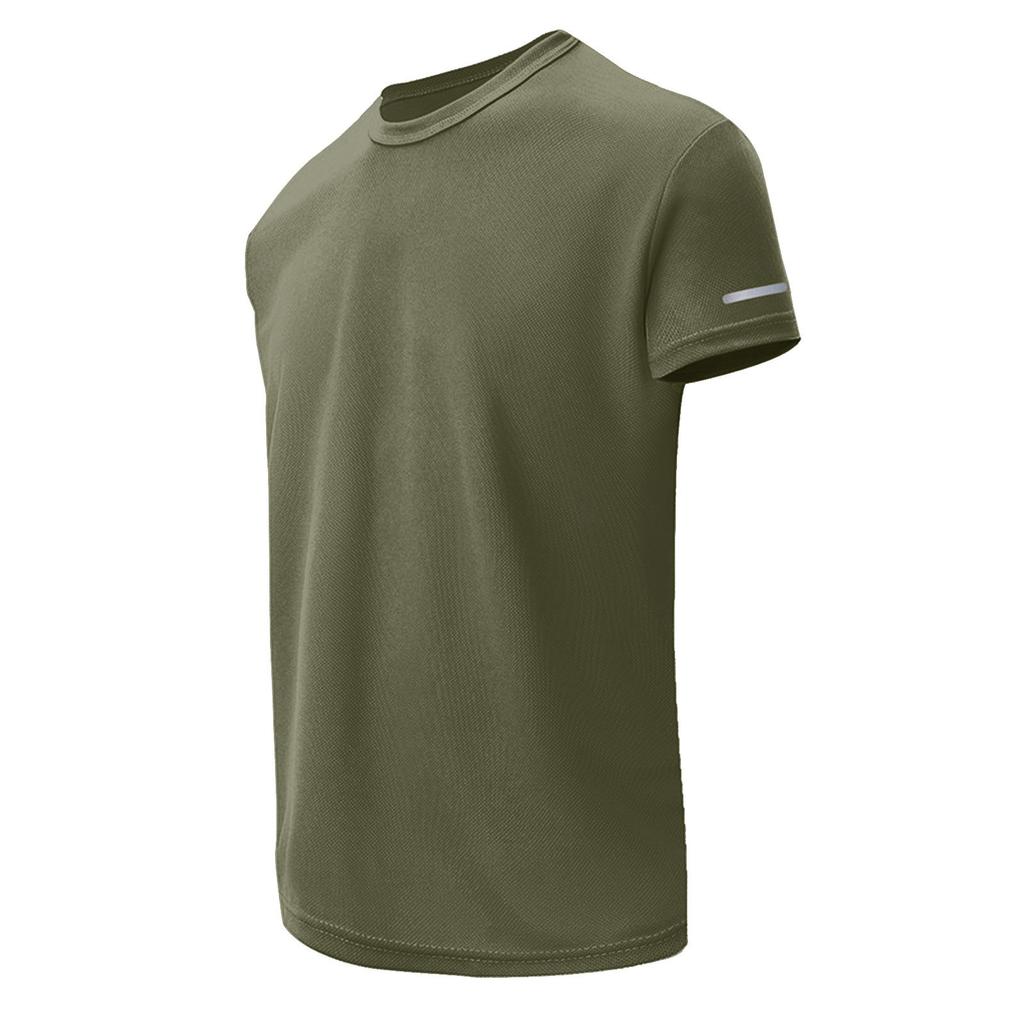 Men's Round Neck T-Shirt, Men's Outdoor Sports And Fitness Top