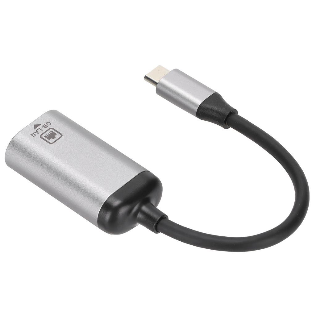 JORINDO Ethernet Adaptörü Sürücüsüz Kolay Kullanım TypeC Arayüzlü USBC Ethernet Adaptörü Telefonlar Bilgisayarlar Tabletler İçin(USB C