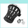 Universal Cup Holder For Motorcycles Durable Adjustable Black Design For Easy Use