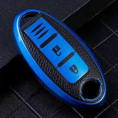 TPU Car Key Case Cover for Nissan Leaf Micra Qashqai J11 J10 X Trail T32 Versa Note Patrol Key Fob Cover Accessories