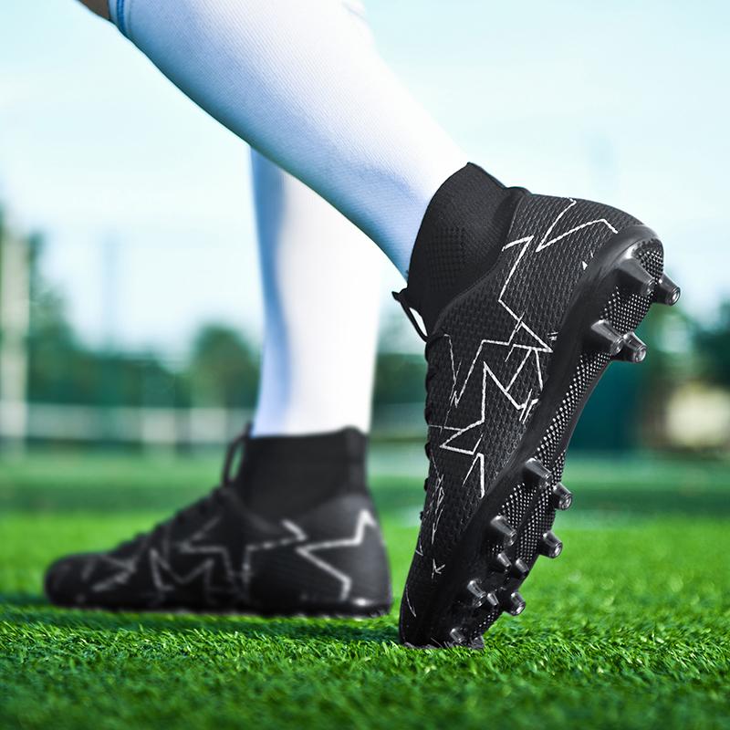 Футбольные бутсы Большие футбольные бутсы мужские тренировочные специальные детские — фото 17