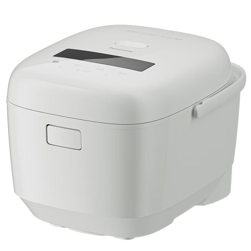 Panasonic White Moonlight IH Low Sugar 0-Coating Rice Cooker CN plug (adapter included)