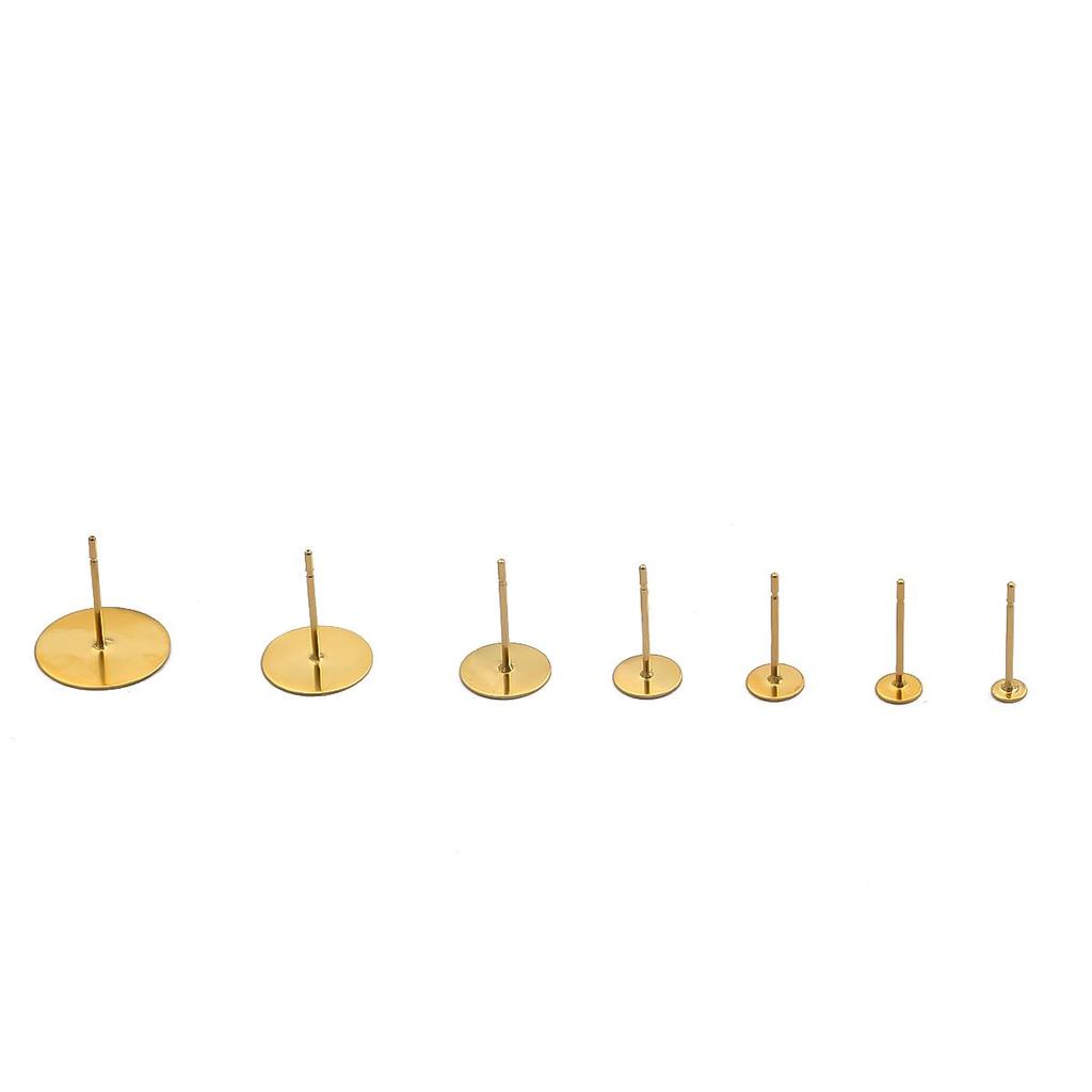 20/100Pcs Stainless Steel Round T-shaped Needle Pin For DIY Jewelry Making Craft Accessories
