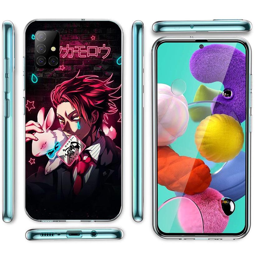 Hunter X Hisoka Cover Phone Case For Samsung Galaxy A12 A22 A32 A52 A72 A02S Phone Case Note 20 Ultra 10 S10 Plus A51 A71 A50S A