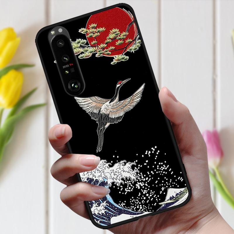 3D Emboss Flower Case For Sony Xperia 10 III Cover Cute Relief Case For Sony Xperia 1 III 5 III 10III Phone Case Coque Fashion