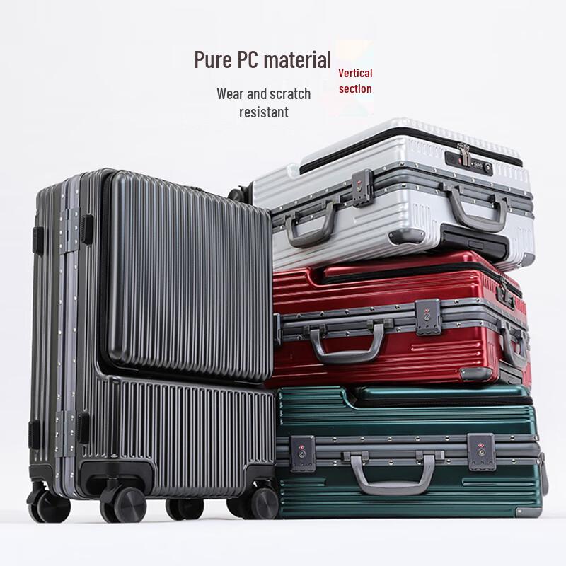Xiaoyan Front-Opening Anti-Theft Carry-on Suitcase