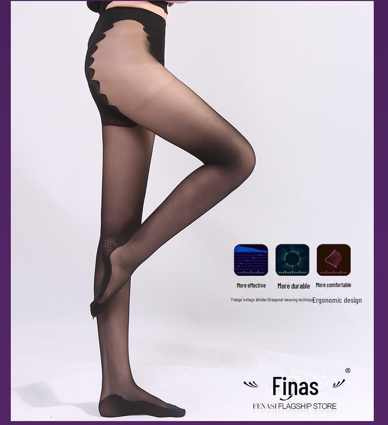 Fenna Women's 15D Micro Pressure Thin Spring and Summer Stockings