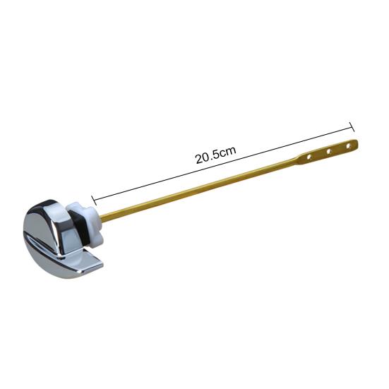 Toilet Flush Wrench Easy to Install Adjustable Holes Toilet Handle Optimal Flushing Toilet Tank Replacement Parts