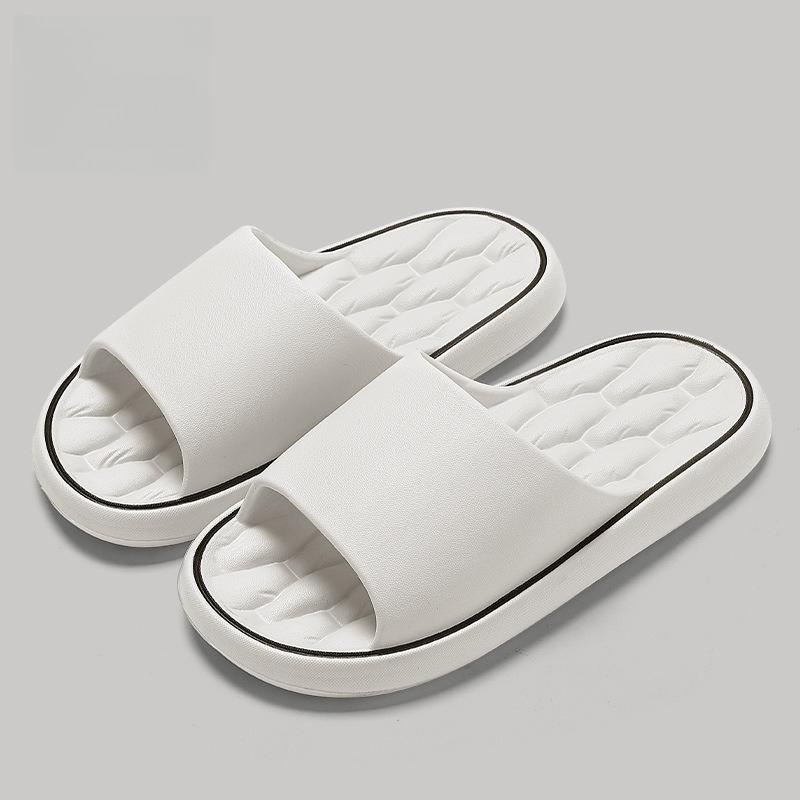 Non-slip Bathroom Slippers for Women, Summer Indoor Household Wear, Outdoor Wear, Men's Large Size Bathing Sandals