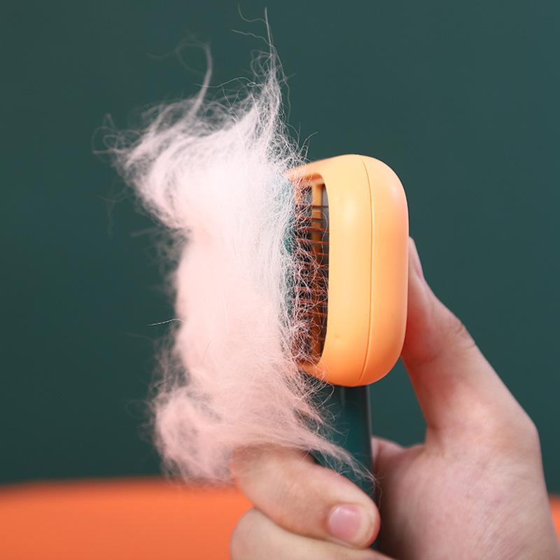 Self-Cleaning Cat Hair Removal Brush for Dogs Cats Shedding Hair Clean Grooming Comb Pet Cat Hair Removal Brushes