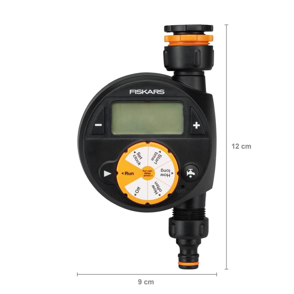 Fiskars Nipple Connector for Connecting Garden Hose for Watering Universal