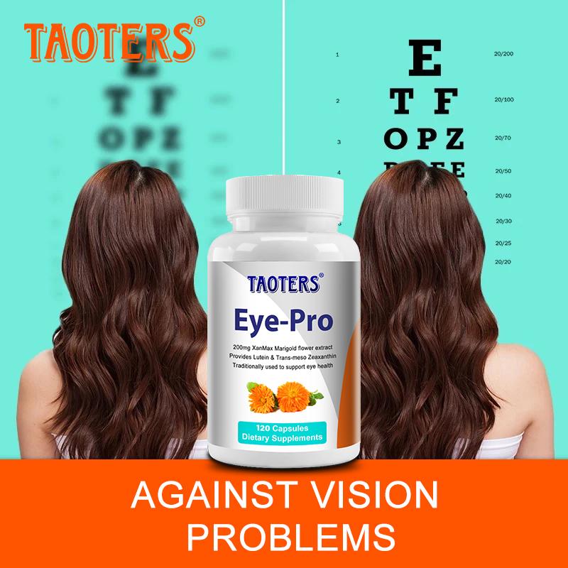 Taoters Lutein Corn Xanthan Capsules Improve Eye Fatigue and Protect Vision 120 Capsules
