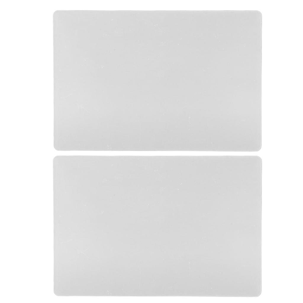 Clear Acrylic Sheet Transparent Plastic Panel Board for DIY Projects Signs Home Decor Photo Frame 2 Pieces