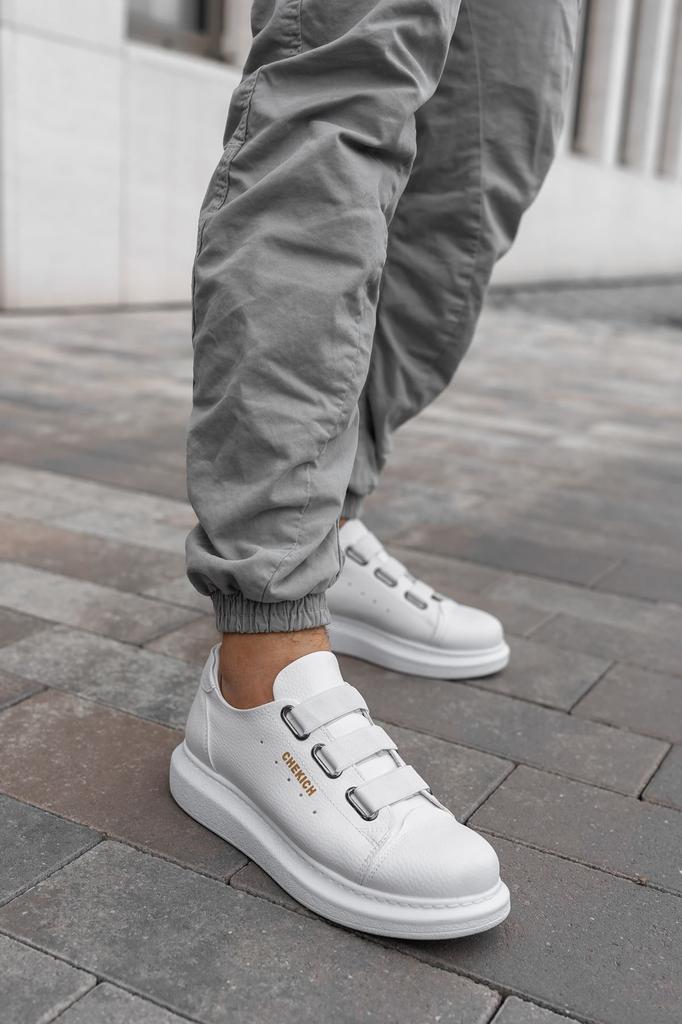 Chekich H Nowa Kolekcja CH253 Lustrzane Nie Męskie Buty Białe Czarne Brązowe Tan