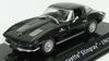Chevrolet Corvette Stingray Miniature Car 1/43 CORVETTE STINGRAY 1963 Iron Bumper (Black) With Case
