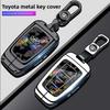 Car Remote Key Case Cover Shell For Corolla Prius Camry CHR C-HR RAV4 Altis Land Cruiser Prado Protector Keyless