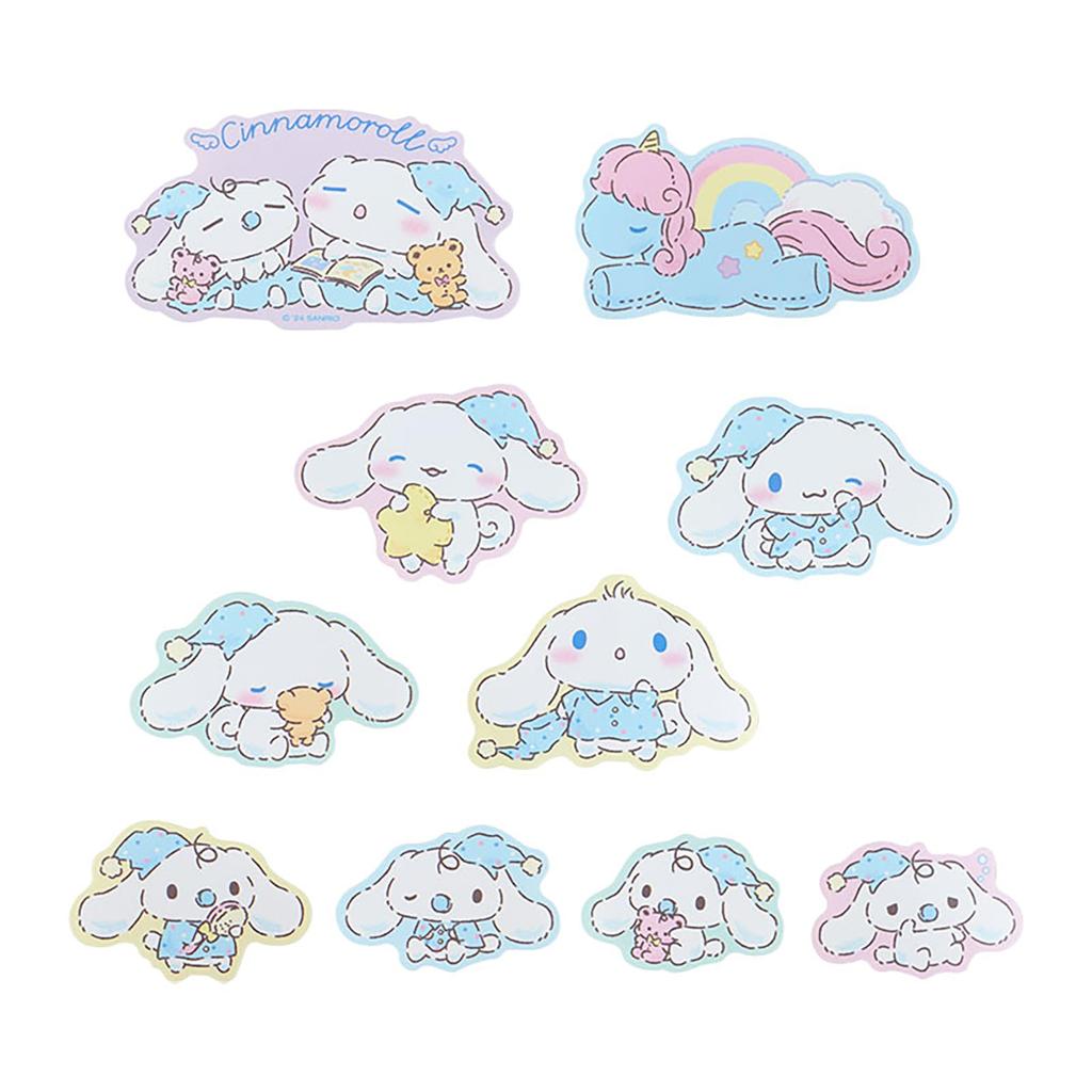 Sanrio Sticker Set Cinnamoroll Sticker 241024 (Nemunemu Time)