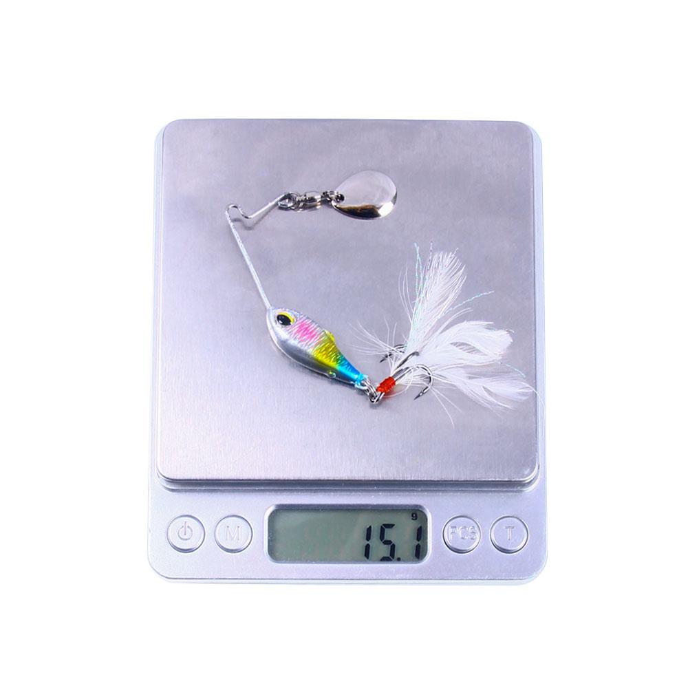HENGJIA 1 pz Esca da Pesca VIB 15g 6cm Esca Vibrante Swimbait Attrezzatura da Pesca Pesca