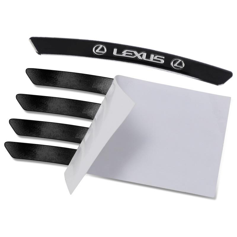 4Pcs Aluminum Alloy Car Wheel Rim Decal Decorative Sticker For Lexus F-SPORT ES RX NX LS UX LM LX GX LC RZ IS CT GS RC HS SC TXLY8 