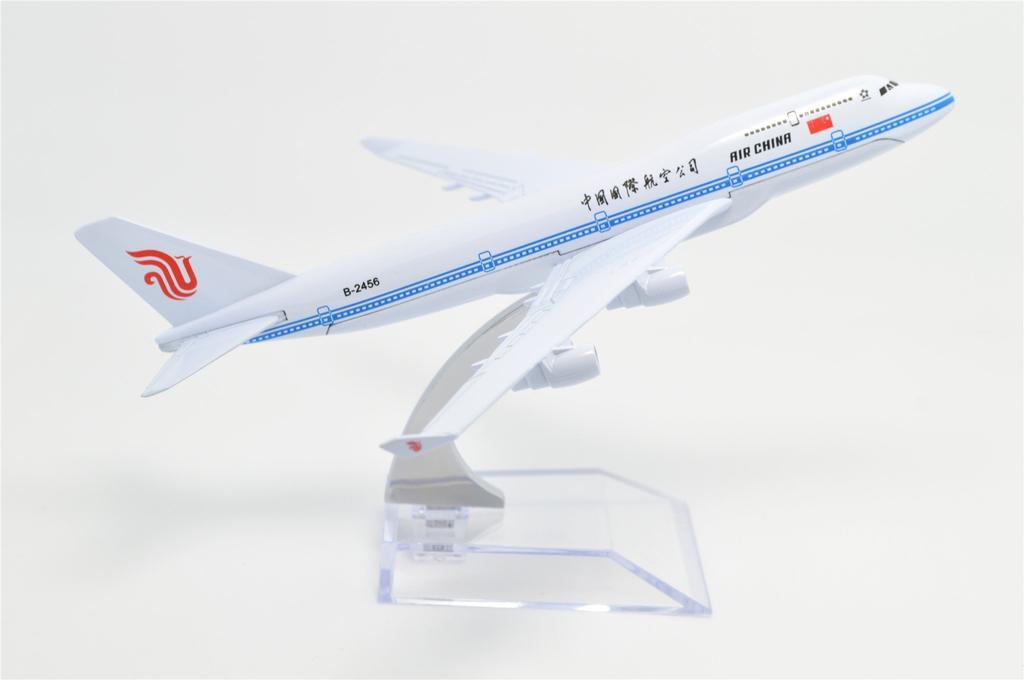 TANG DYNASTY 16cm Air China B747 Alloy Airplane Model Toy 1/400