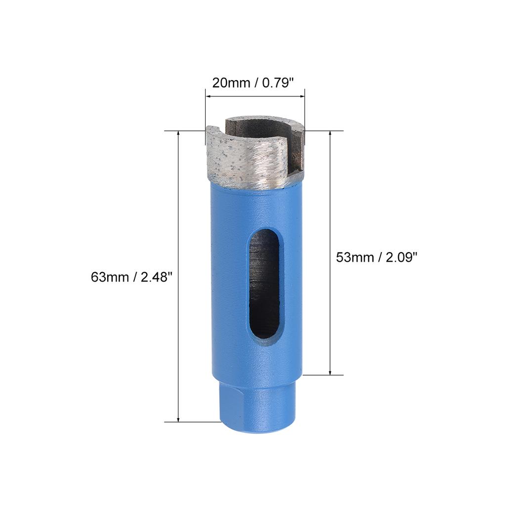 1Pc 12/14/18/20/28/32/38/50mm Sintered Diamond Core Drill Bits Hole Saws for Brick Concrete Masonry Hole Saw Cutter Accessories