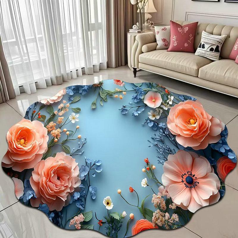 Teppich Wohnzimmer Sofa Couchtisch Teppich Haus Verschleißfest und Rutschfest Teppich Pflegeleicht