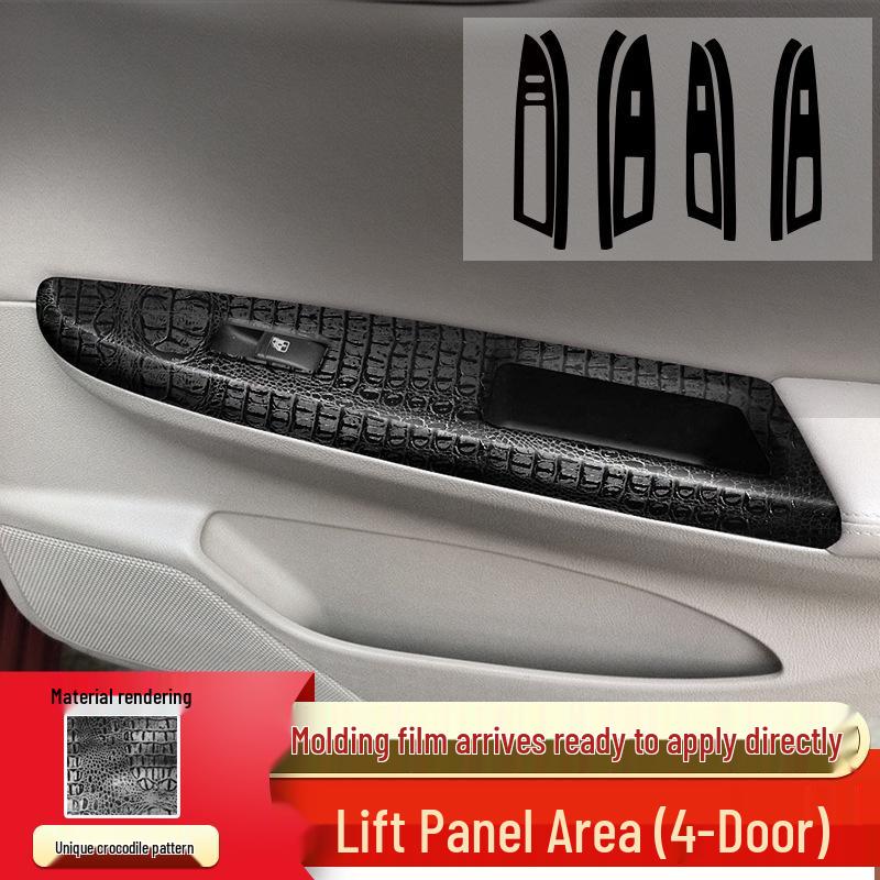 Buick Excelle 08-16 Interior Sticker & Window Lift Panel Trim Film
