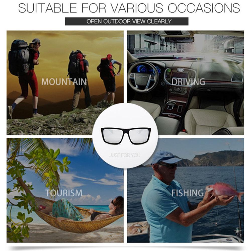 Fashion Sunglasses Men Square Sun Designer Color High Quality Women's Sunglasses Driver Driving Vintage Glasses UV400