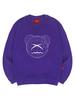 Ellamo Chain Bear Sweatshirt Unisex Big Size S~4Xl (Type A)