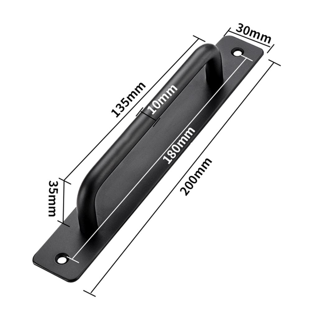 Maniglia per Porta in Acciaio Inossidabile Non Perforata Maniglia per Finestra in Alluminio Maniglia per Armadio Maniglia per Porta Scorrevole Pesante da Balcone