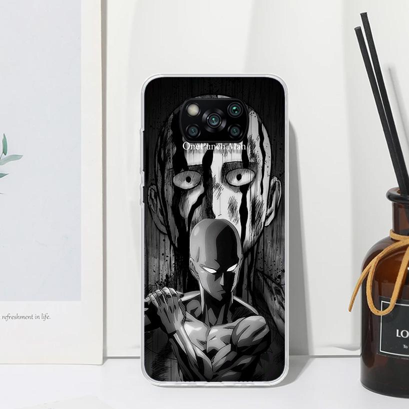 

One P-Punch-Man Saitama King Phone Case For Xiaomi Poco X7 X6 X5 M7 M8 Pro F7 Ultra Redmi 15C 15 13C 13 12C 12 10 10C 10A Art Fu Redmi 15C (173)