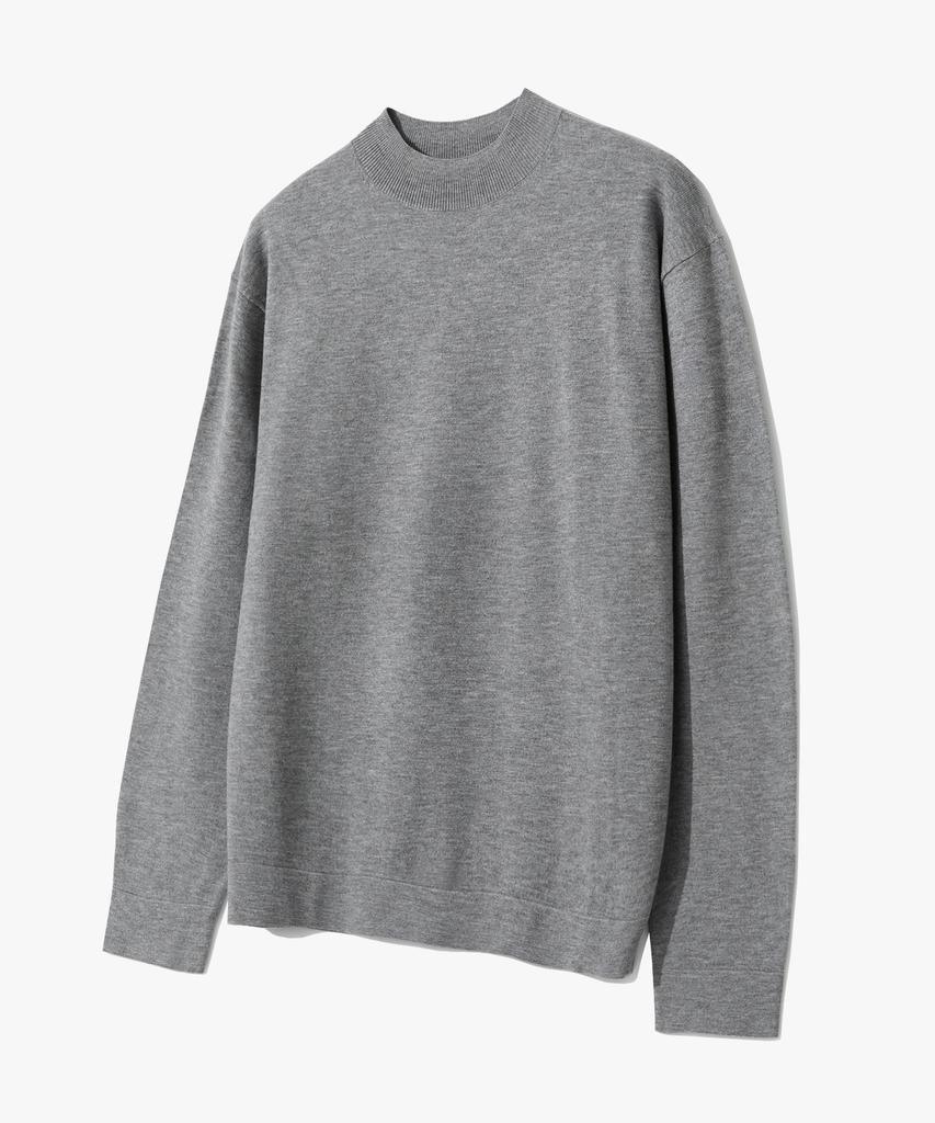 SUARE [Suare X Oh Jung-Kyu] Washable Mock Neck Sleeve Knit - 6 Colors