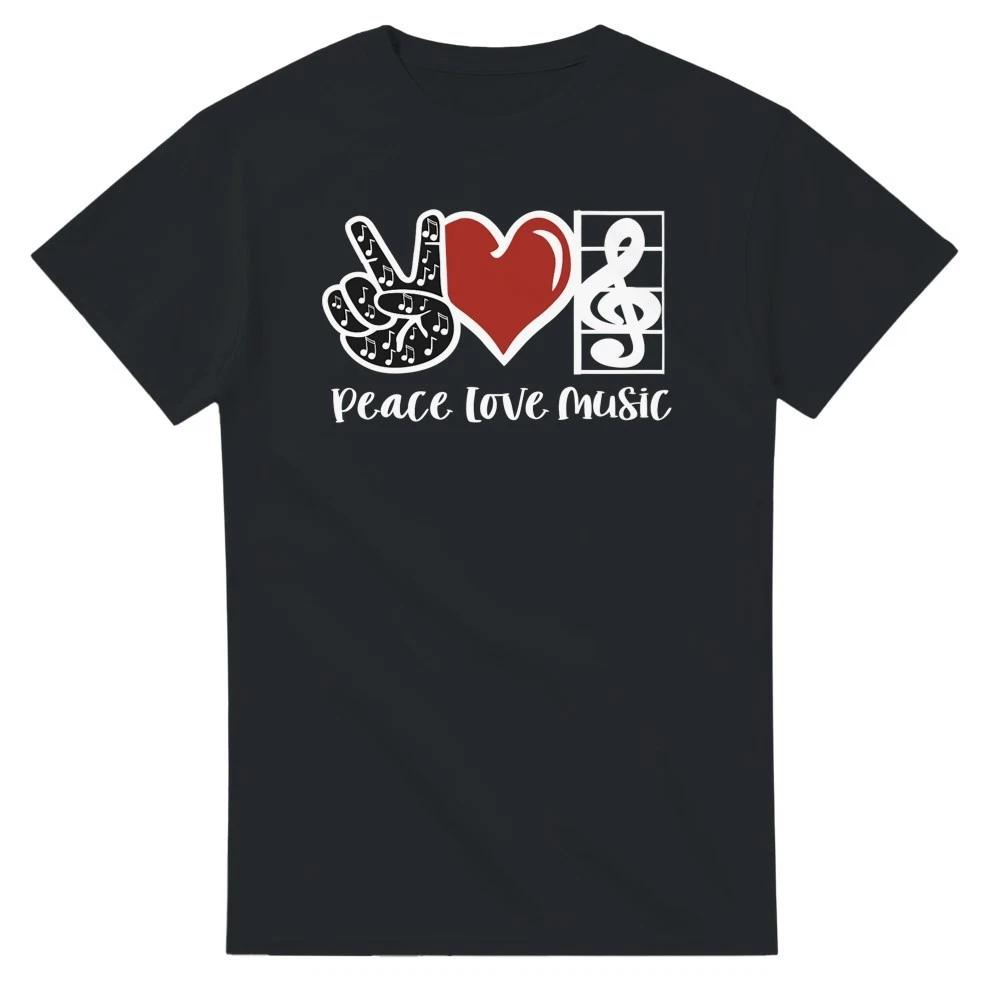 Peace, Love, Music T-Shirt XXXXL