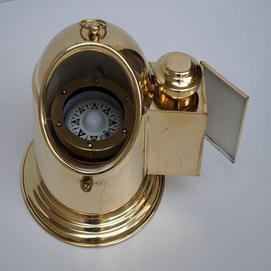 

Nautical Maritime Brass Floating Dial Binnacle Gimbled Compass Marine Ship Boat Lamp 20.32 cm Gift Item