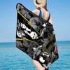 Gothic Adams  Beach Towel, Super Soft Microfiber, Gift for Her/Him, Birthday, for Pool, Beach, Travel, Home Decor Fan Gifts