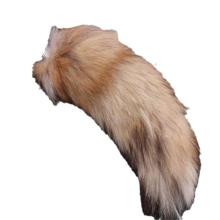 Hot Selling Extra Large Fox Tail Keychain Pendant - Ladies' Car Key Chain and Bag Charm