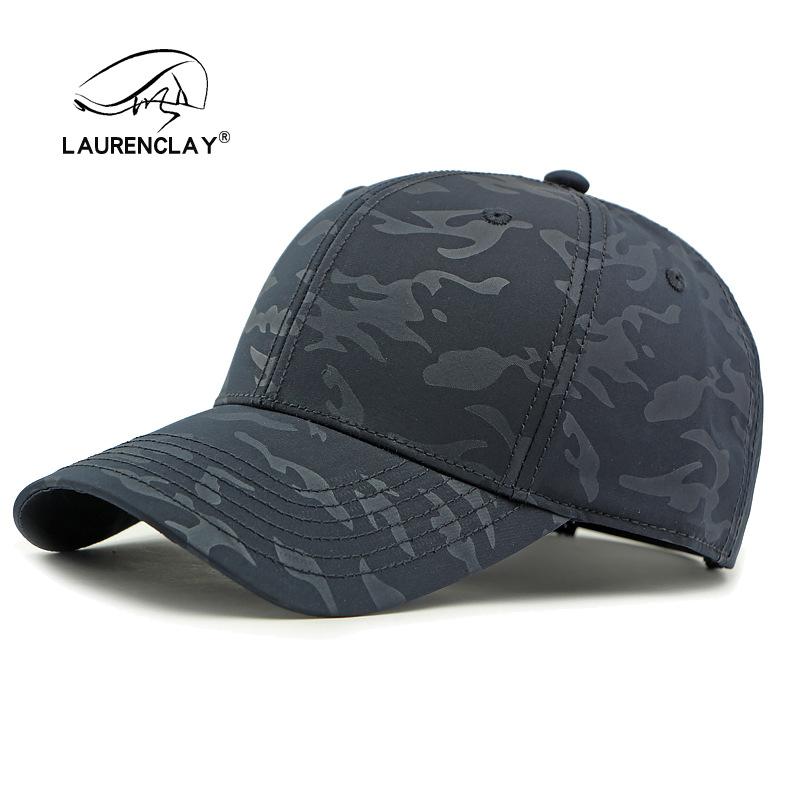 Classic Simple Light Board Camouflage Baseball Cap Men's Outdoor Sunscreen Sun Hat High Quality Hard Top Cap Women's Tide