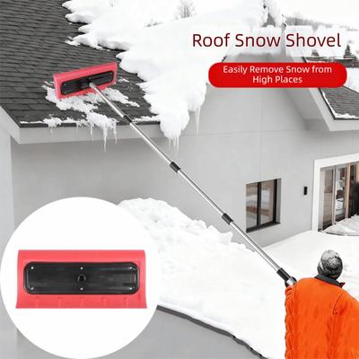 Winter Tool Light Snow Brush High-Altitude Designed For Roofs Roof Snow Rake Foam Head Foam Head Vehicles