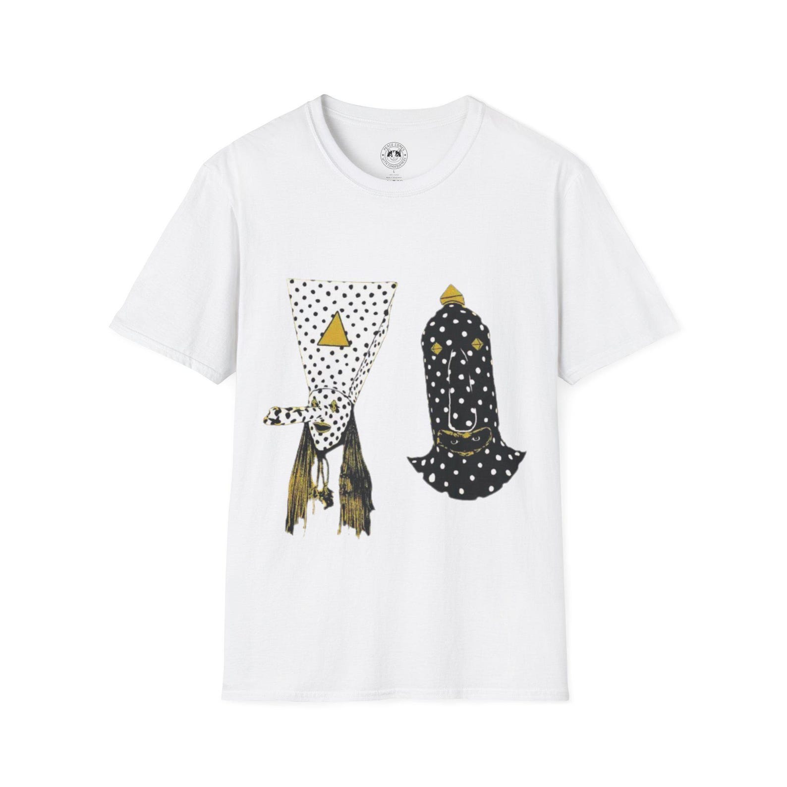 Polka Dot Band Tee T-Shirt | Saguenay Math Rock Experimental Rock S