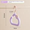 2Pcs Space Saving Dopamine Aroma Cloud Hook Plastic Hanging Hat Storage Hanger Anti Slip Colorful Bag Hanging Rack Home Use