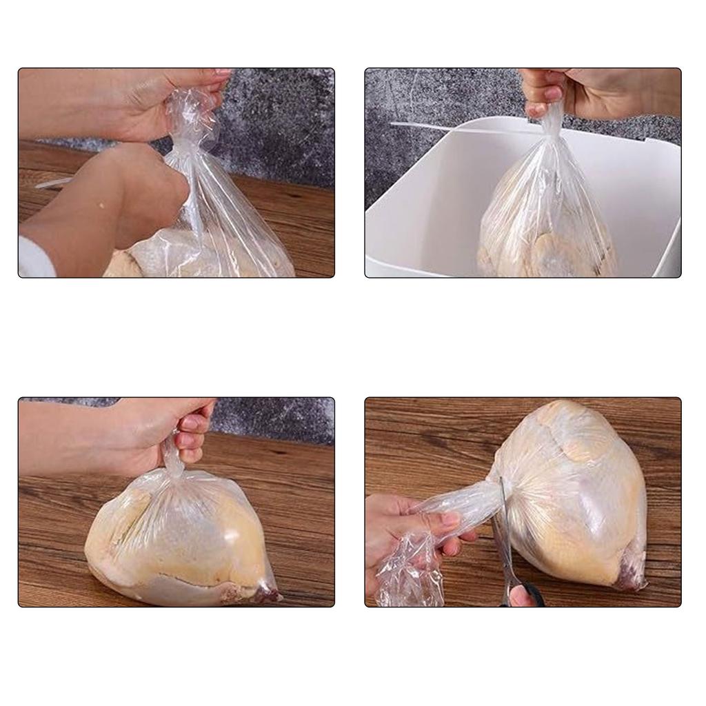 Commercial Grade Shrink Film Pouches Ideal for Chicken Beef Seafood Kitchen Organization