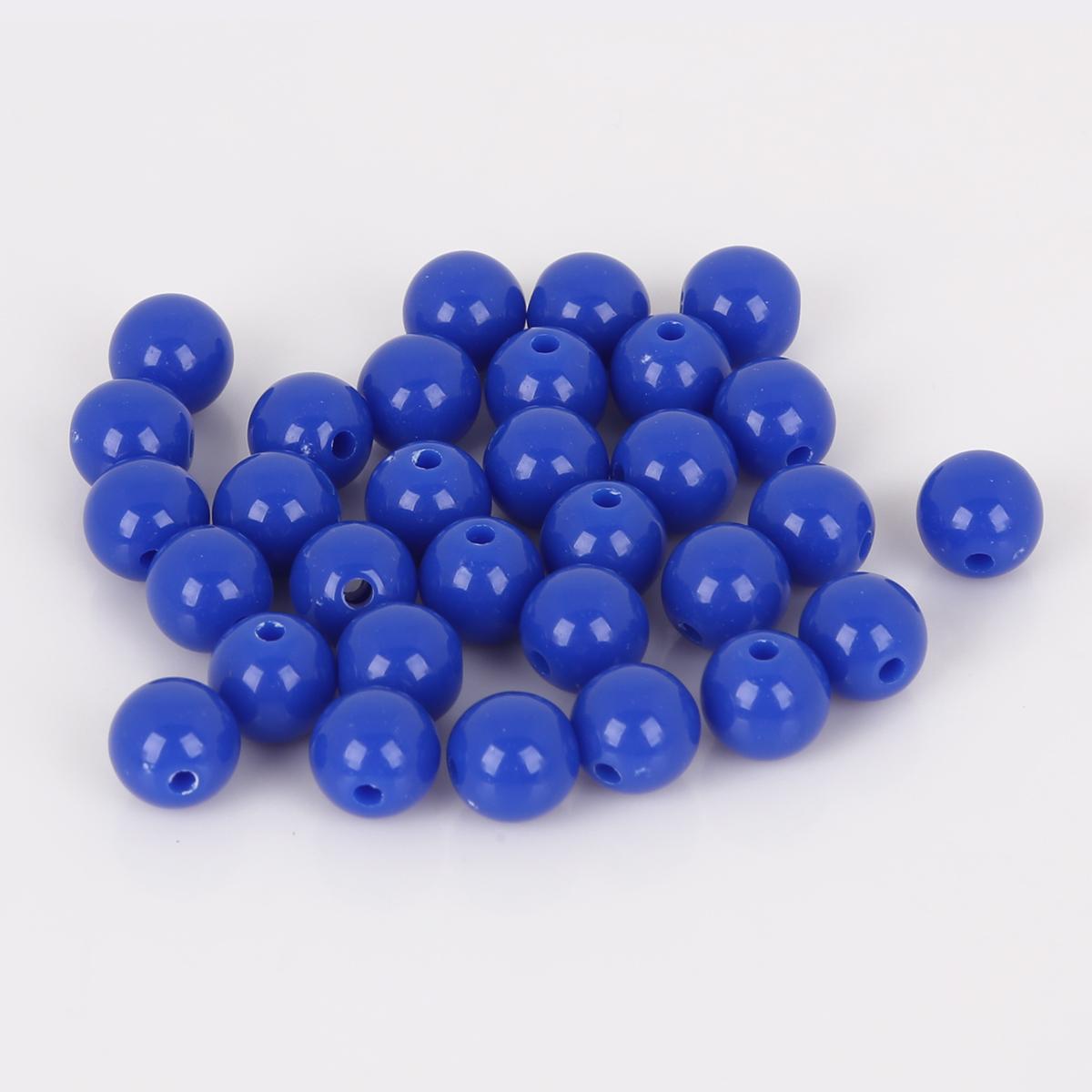 

20-200 шт однотонные акриловые круглые свободные бусины-разделители для изготовления ювелирных изделий своими руками 6mm 200pcs королевский синий