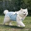 Adjustable Cat Sterilization Suit Anti Licking Lace Bow Pet Belly Cover Comfortable Soft Dog Recovery Suit Daily Wear