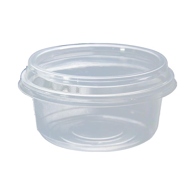 360ml Disposable Plastic Takeaway Bowls with Lids and Spoons