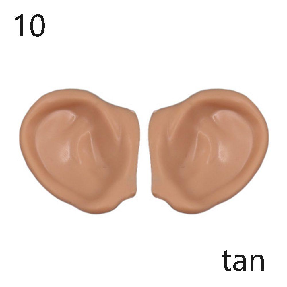 

Natural Artificial Super Black Skin Ears Dolls Accessories Doll Toys 10 дубильна кора